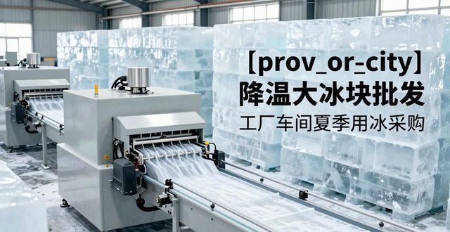 惠山降温大冰块批发 工厂车间夏季用冰采购